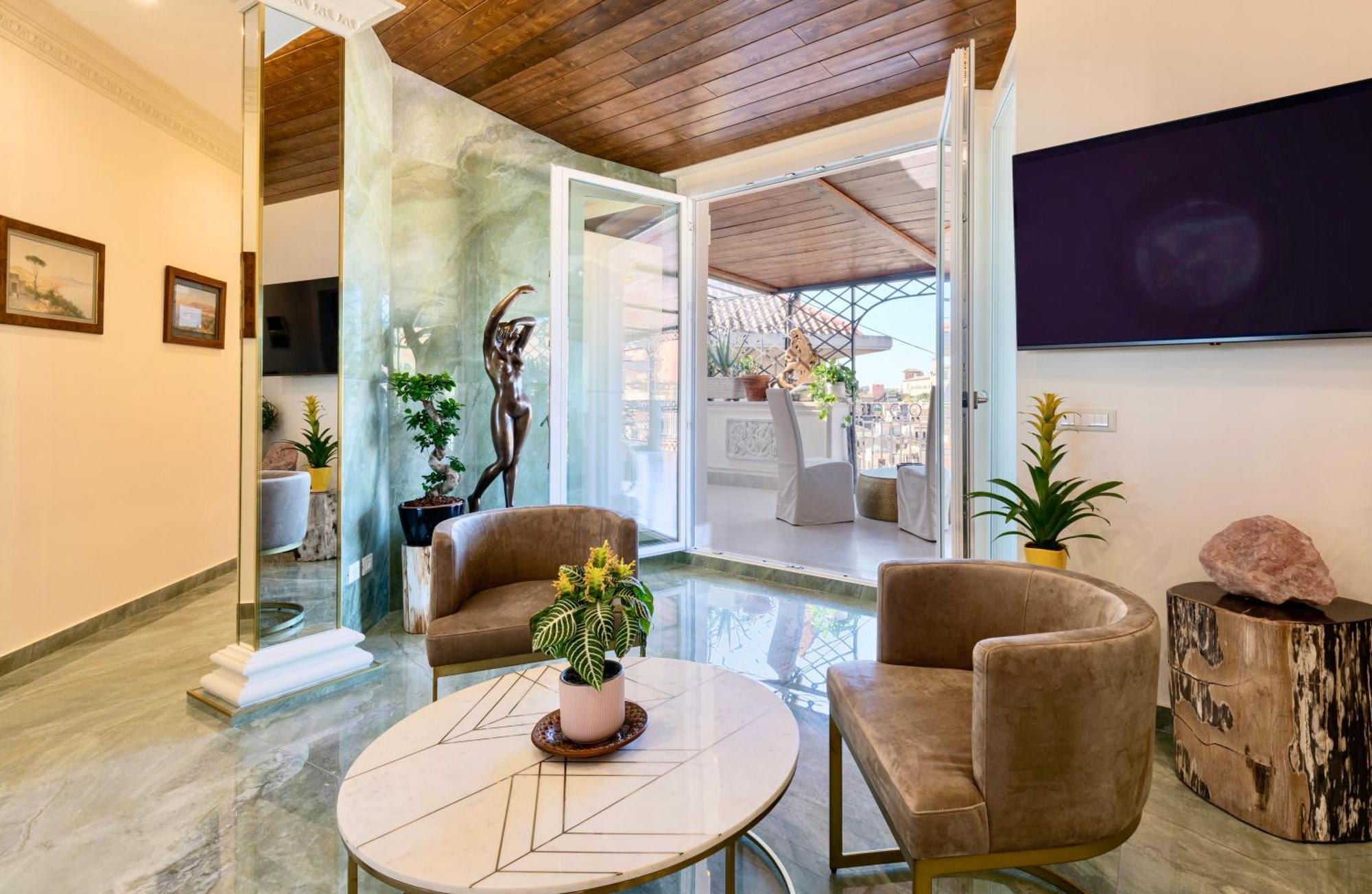 Atticus Forum Romanum Luxury Penthouse Apartment Exterior foto